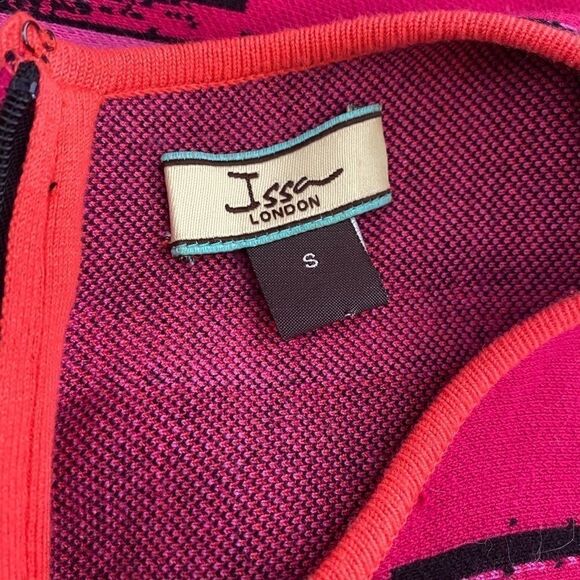 Issa London SZ S striped stretch-ponte dress - Picture 4 of 4